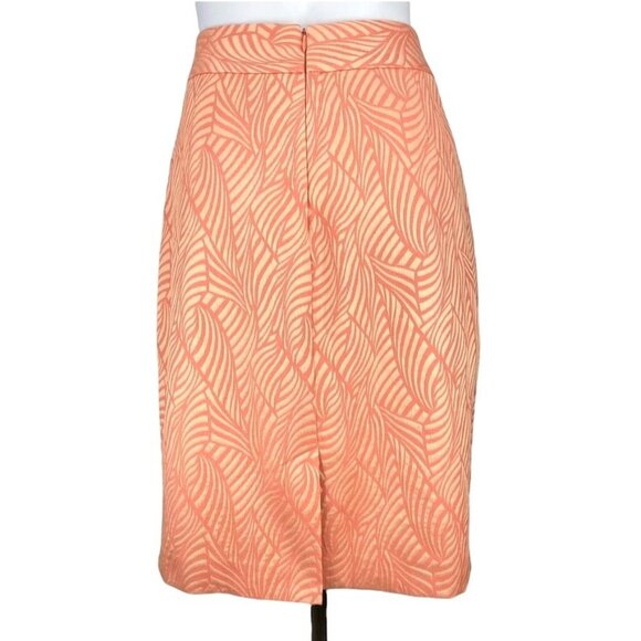 NWT CALVIN KLEIN Women's Jacquard Pencil Skirt 16W 16 Plus Size Pink Coquette - Picture 3 of 6